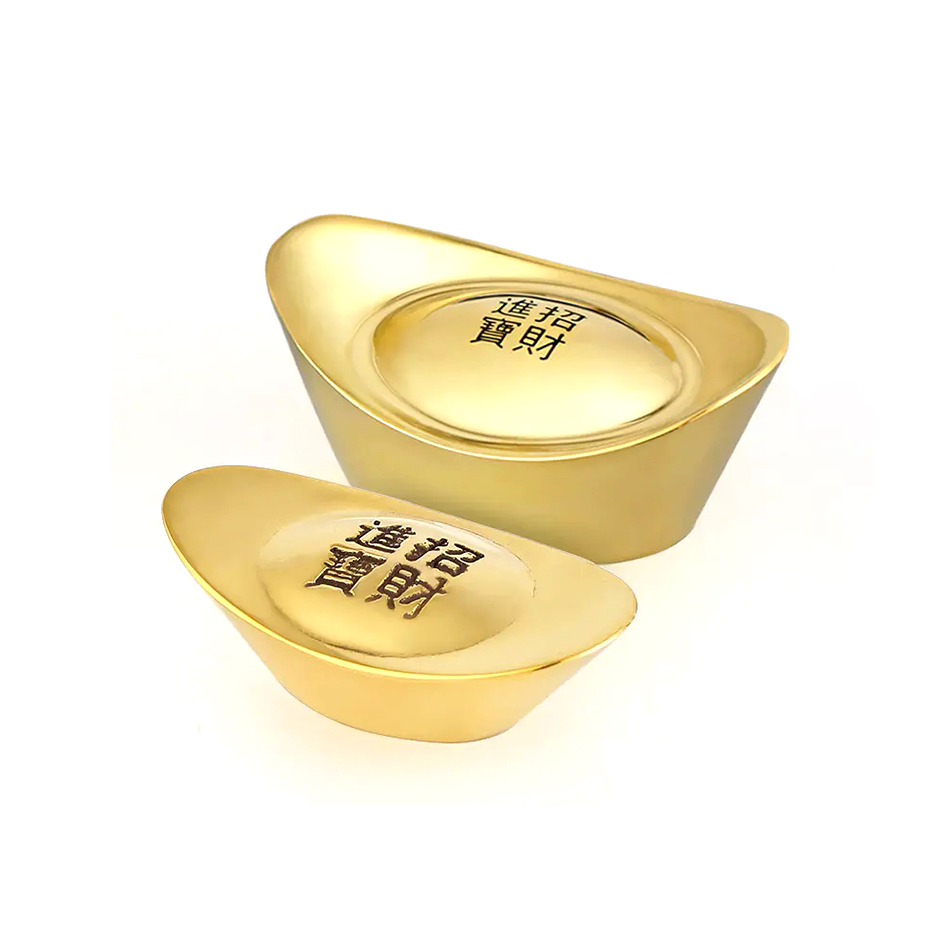 铜元宝 旺宅安装