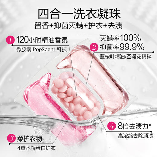 绽家6.18大促！【绽家洗衣凝珠双拼桶】1颗搞定一筐衣服 绽家蓝桉叶精油三合一洗衣凝珠双拼桶12g*60颗   持久留香 99%抑菌    0609 商品图2