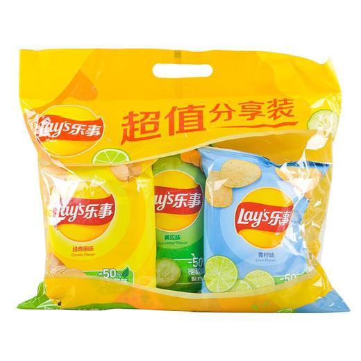乐事组合包原味黄瓜青柠70G*3 商品图0