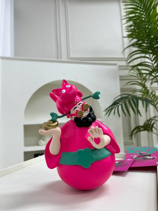 《四喜财神》20cm洋玫红 商品图2