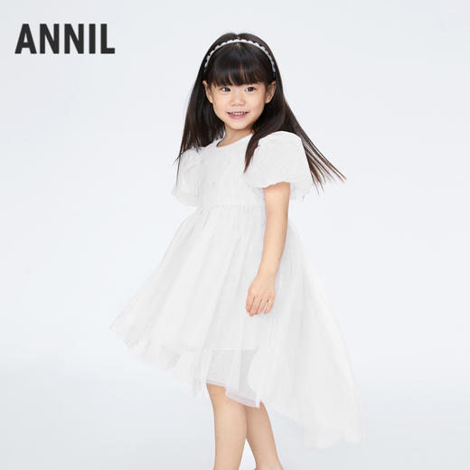 女童网纱礼裙梦幻公主裙裙子夏季新款安奈儿童装实体店同款XG423713 商品图1