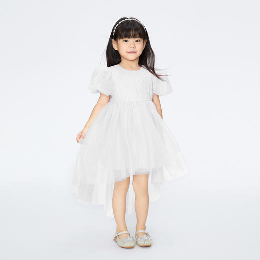 女童网纱礼裙梦幻公主裙裙子夏季新款安奈儿童装实体店同款XG423713 商品图3
