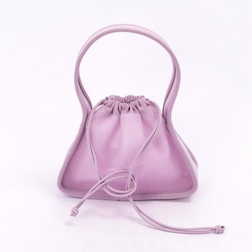 【2F】Luxemporium睿锦尚品 alexanderwang亚历山大王ryan罗纹小号抽绳手袋手提包 商品图0