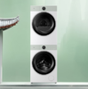 【限天津区域】小天鹅/洗烘套装/TG100MS97IL-G+TH100-H97W-G雨辰青 商品缩略图0