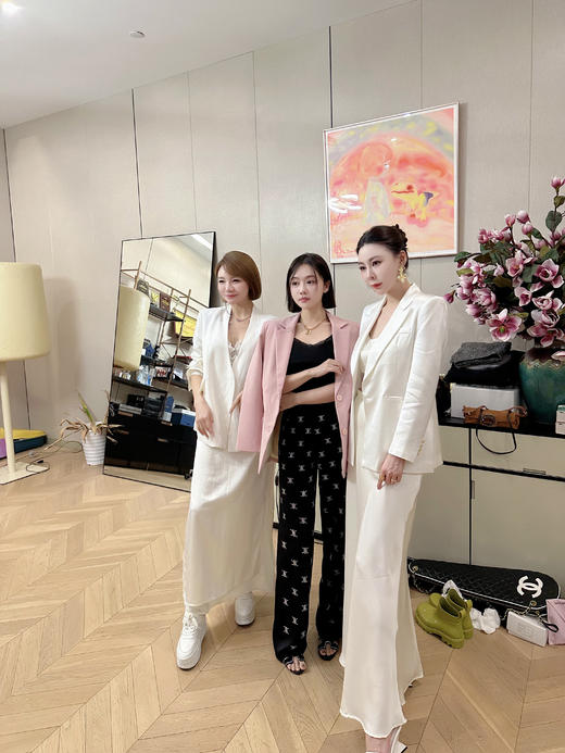 清仓捡漏 LIN CHAO  ZHANG 星空亮片刺绣西装外套 商品图6