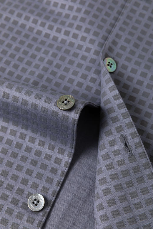 【棉涤提花】SCHIESSER铂雅男士翻领开衫65%棉+35%聚酯 短袖长裤套装99/22718H 商品图2