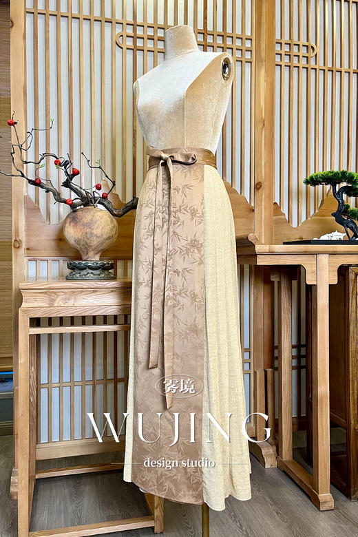 【雾境定制】虚怀若谷系列高贵新中式马面裙 3203099 商品图9