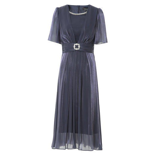 EITIE爱特爱夏季新款气质大方连衣裙礼服7477106 商品图6