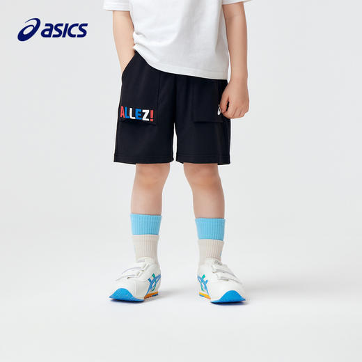 ASICS/亚瑟士童装2024儿童夏季运动短裤奥运趣味凉感吸汗抗菌新品 商品图1
