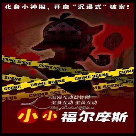 【07.16-07.21】外滩X南京路必看｜沉浸益智儿童剧《小小福尔摩斯》柯南推理侦探二次元经典【上海】 商品图0