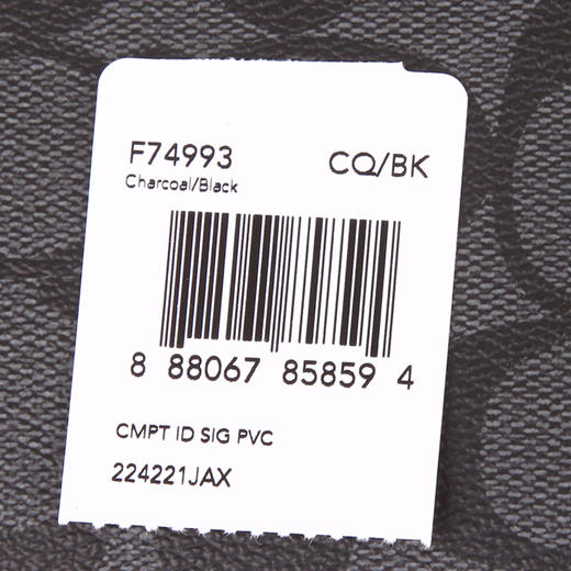 Coach 奥莱款男士PVC短款钱包 商品图13