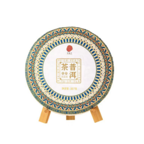 同仁堂牌普洱茶（生茶）紧压茶（盒）375g