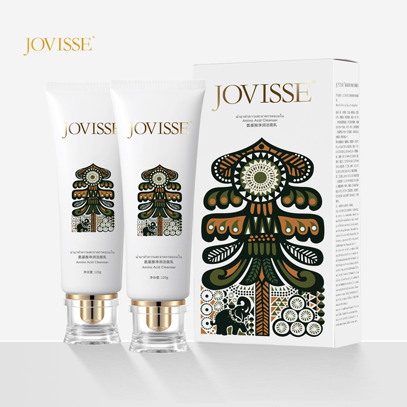 JOVISSE/洁薇丝氨基酸净润洁面乳大皇宫版清洁绵密泡沫到手4支