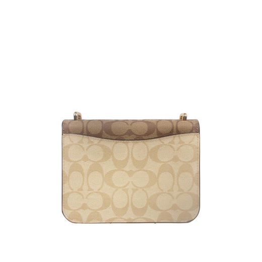 COACH 奥莱款女士PVC配皮单肩斜挎包 商品图3