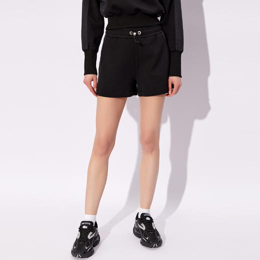 MOOSE KNUCKLES 男士金属驼鹿指节徽标休闲短裤 黑色 M14LR798 292 商品图1