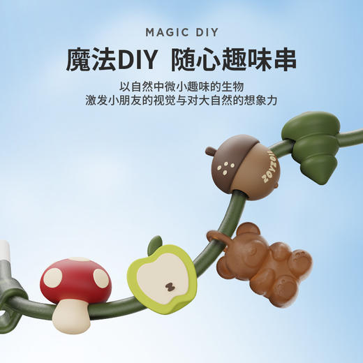 zoyzoii儿童防蚊手环精油DIY手链 商品图3
