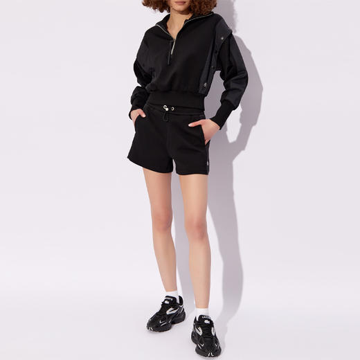 MOOSE KNUCKLES 男士金属驼鹿指节徽标休闲短裤 黑色 M14LR798 292 商品图3