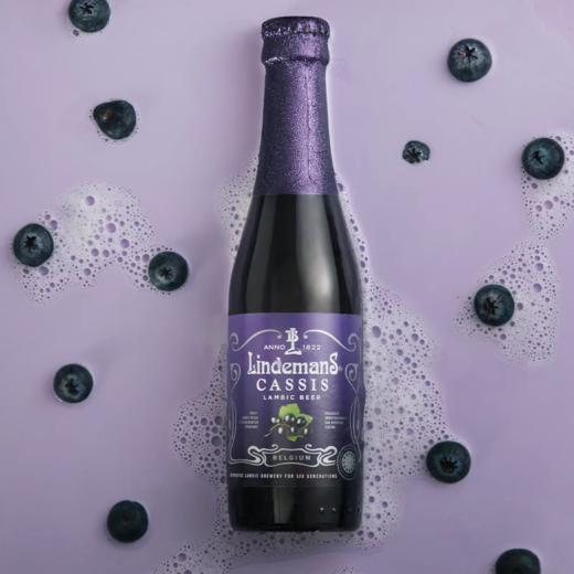 林德曼LINDEMANS 黑加仑比利时进口14.6°P啤酒 250ml/瓶 商品图0