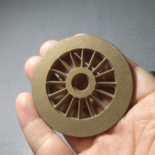 古泉书馆文创 财源滚滚 雕母 文房铜镇 DH0012 商品图7