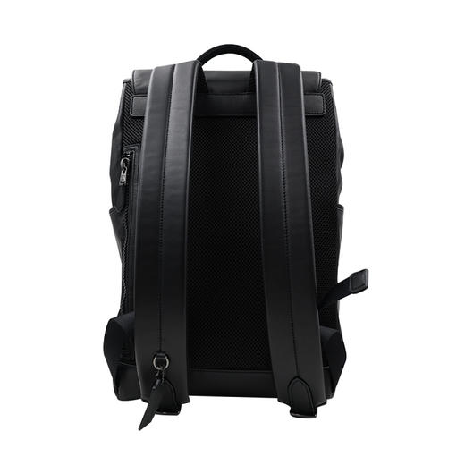 COACH 奥莱款大号男士皮质双肩背包 商品图5