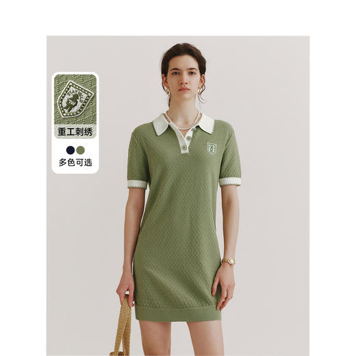 TeenieWeenie小熊字母连衣裙女夏季女短裙TTOK246403N 商品图0