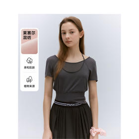 TeenieWeenie小熊撞色毛衣女夏季女毛衫TTKW246419N