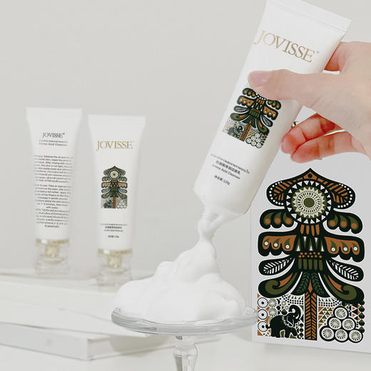 JOVISSE/洁薇丝氨基酸净润洁面乳大皇宫版清洁绵密泡沫到手4支 商品图3