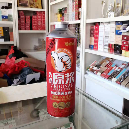 顶呱呱 头道原浆小麦啤酒 990ml*1瓶/6瓶 颜色随机 商品图4