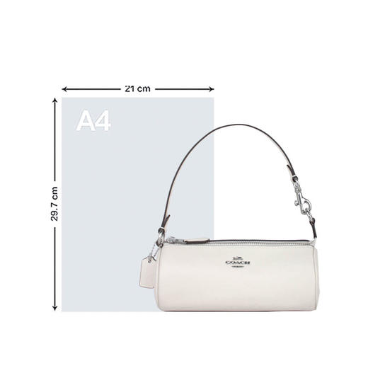 COACH 奥莱款女士皮质单肩手提包 商品图6