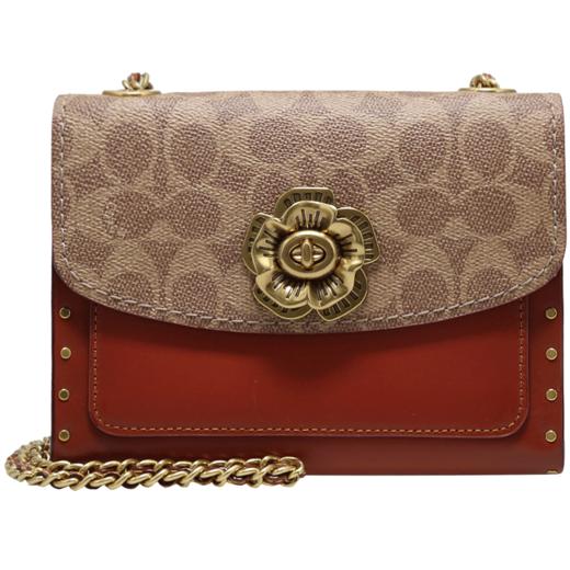 COACH 奥莱款 Parker迷你女士PVC配皮单肩斜挎包 商品图10