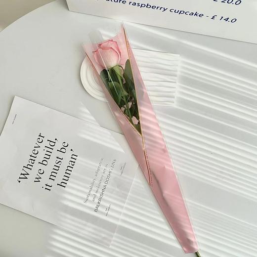 【520单支袋】金三角单支玫瑰袋（45个左右/包） 商品图7