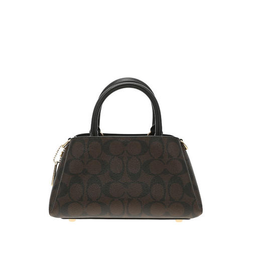 COACH 奥莱款女士PVC配皮单肩斜挎手提包 商品图3