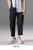 PINLI品立2024夏季新款男士人字纹九分裤潮牌纯色百搭直筒休闲裤B242117059 商品缩略图0