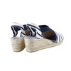 西班牙原产手工制作时尚轻便超舒适女款草编鞋 301BR-海军蓝白条纹 商品缩略图3