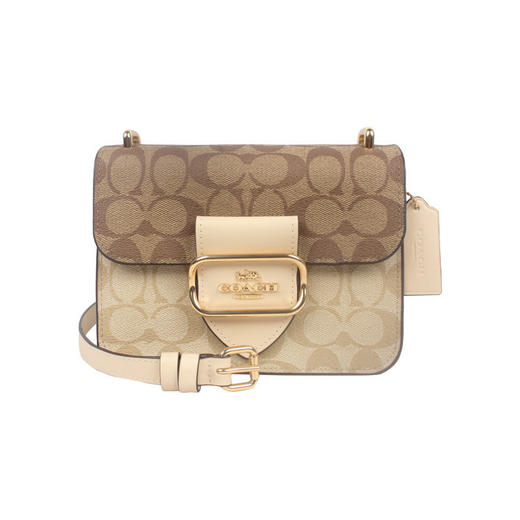 COACH 奥莱款女士PVC配皮单肩斜挎包 商品图10