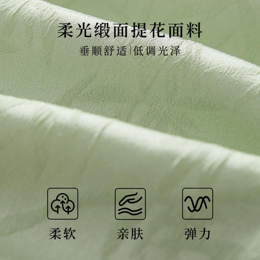 西遇新中式复古改良旗袍气质刺绣连衣裙女2024夏季新款清冷感裙子D1040752 商品图4