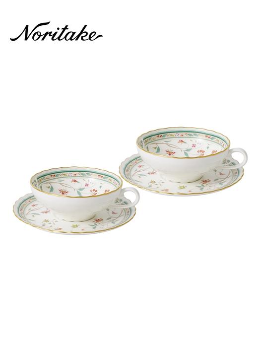 Noritake则武 HANASARASA咖啡杯碟欧式下午茶杯茶具高档套装礼盒 商品图1