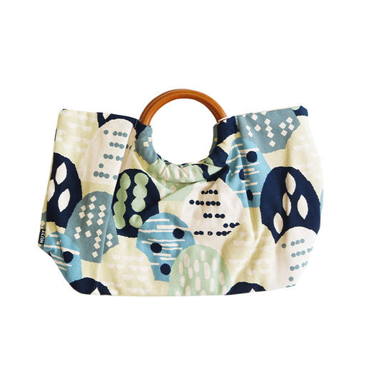 HUJI祤集Noble手提包插画几何 商品图1