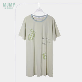 美季美优女士兔子印花短袖裙Y420204