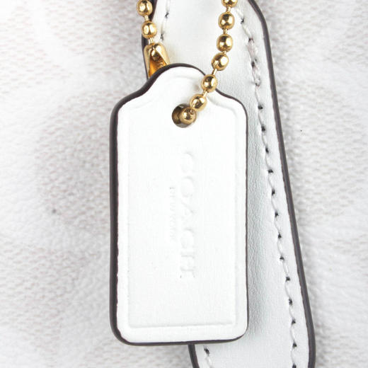 COACH 奥莱款女士PVC配皮单肩斜挎包 商品图8