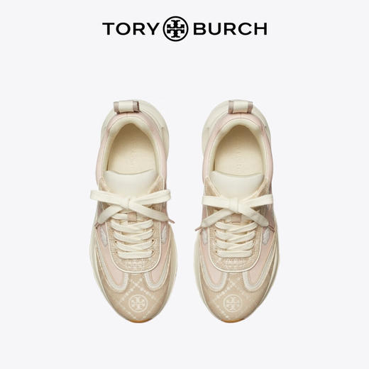 【1F】Tory Burch 汤丽柏琦T MONOGRAM GOODLUCK老爹鞋运动鞋 商品图3