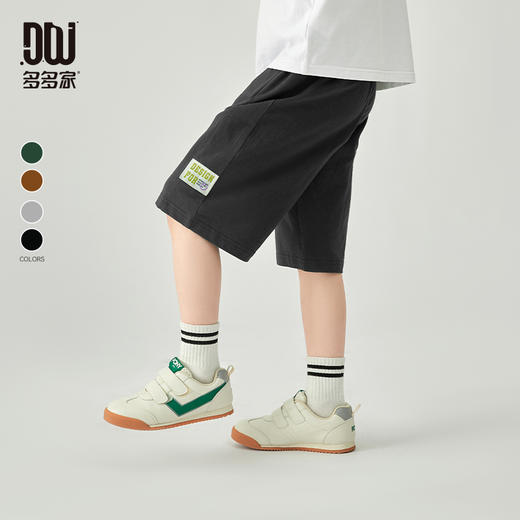 【团购价39.9元】多多家男童运动短裤2024夏装新款儿童中大童夏季纯棉休闲五分短裤9489 商品图0