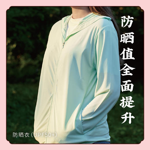 升级版防晒指数UPF50+超显瘦舒适透气防晒服防晒面罩 超薄弹力遮阳紫外线防护衣  E不参与折扣和优惠 商品图4