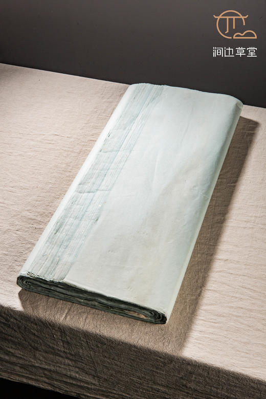 80-90年代蓝色冷金笺一刀 商品图1