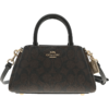 COACH 奥莱款女士PVC配皮单肩斜挎手提包 商品缩略图11
