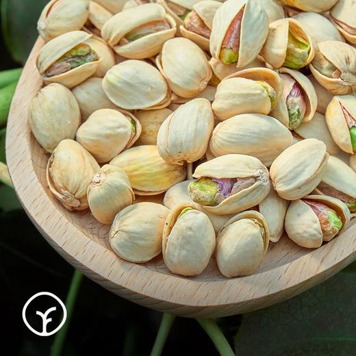 【检测SGS农残未检出 美国进口kingsize王级开心果】甄选美国核心农场新鲜果 五年难得一见的绿翡翠 全自然开18-20 口感酥脆鲜香 商品图1