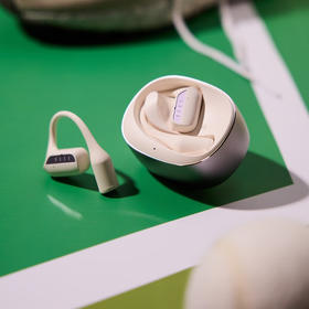 【2024新款】FIIL GS开放式无线蓝牙耳机，骨传导高颜值，金标音质