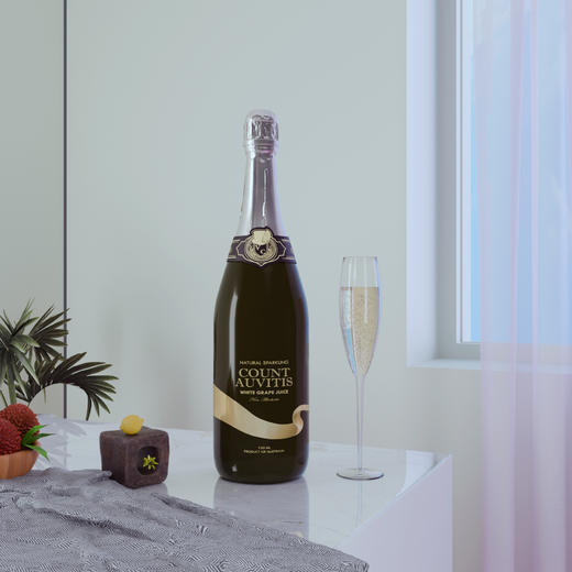 澳洲伯爵低糖无醇起泡白葡萄汁 750ml 商品图1