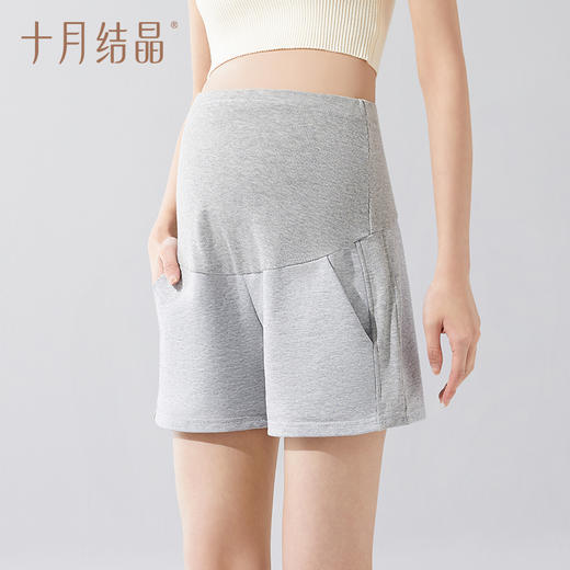 【满200减100】孕妇短裤夏季薄款外穿高腰防走光宽松大码打底裤子夏装 商品图1