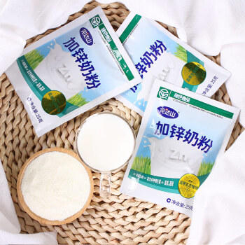 完达山加锌奶粉高铁高锌高蛋白质生牛乳绿色食品350g(新老包装随机发货) 商品图1